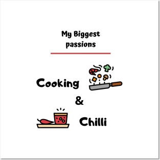 Cooking & Chilli Passions Posters and Art